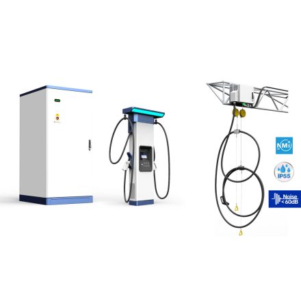 InfyPower EXP600K3-FWR5 600kW-os levegőhűtéses EV töltőállomás