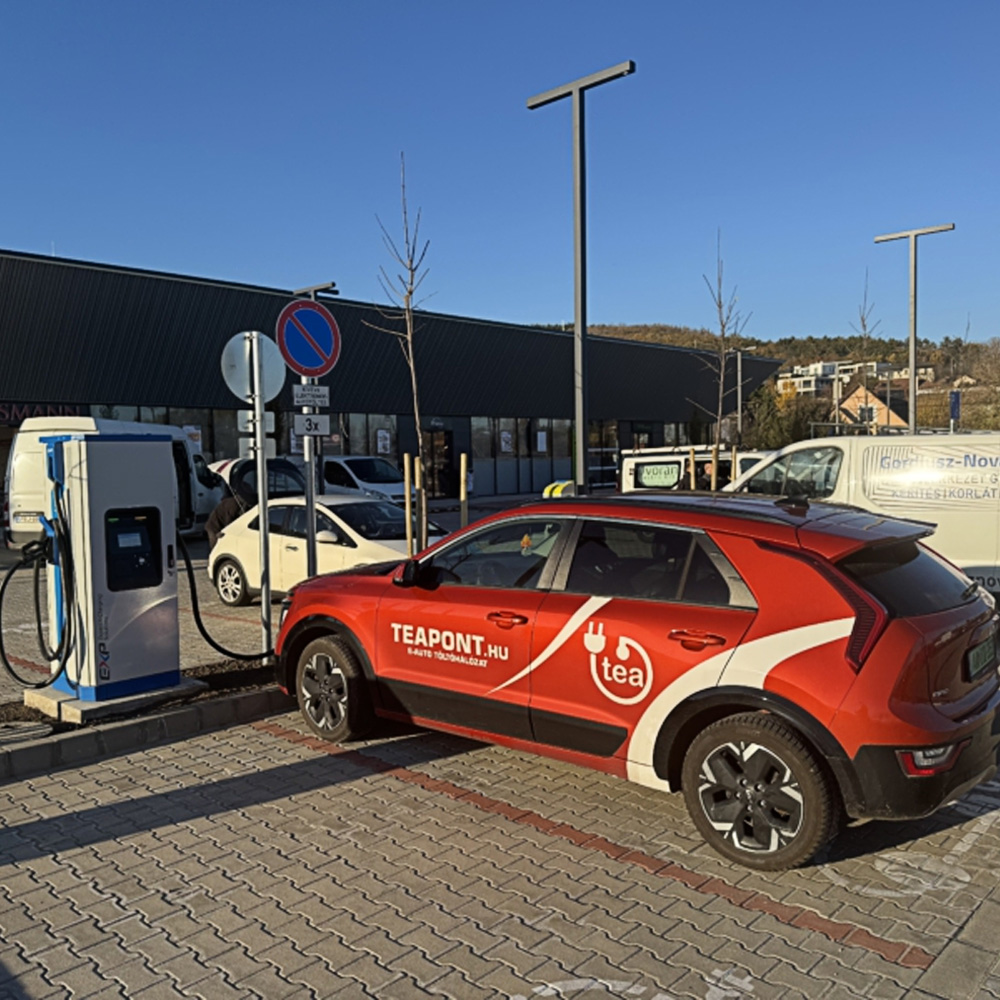 Újabb INFYPOWER töltővel bővült a TEA hálózata - új állomás Aranyhegyen 